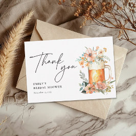 Liebe ist das Brechen von Brautparty Dankeskarte