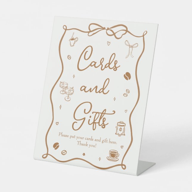 Liebe ist das Brechen von Brautparty-Karten und Ge Sockelschild (Vorderseite)