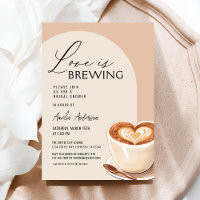 Liebe ist das Brechen von Kaffee Brautparty