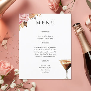 Liebe ist das "Brewing Espresso Brautparty Menu"