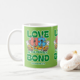 Liebe ist das perfekte Band Kaffeetasse