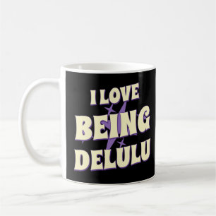Liebe ist Delulu Grafik-Shirt Kaffeetasse