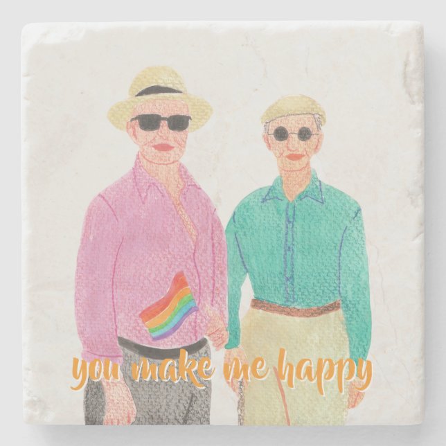 Liebe ist der Valentinstag der Liebe Steinuntersetzer (Vorderseite)