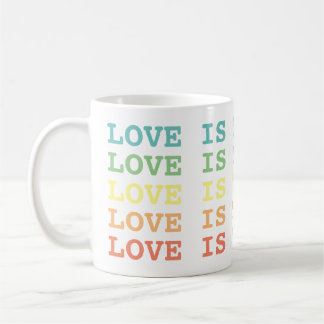 Liebe ist die Antwort Kaffeetasse