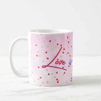 Liebe ist die Antwort Kaffeetasse
