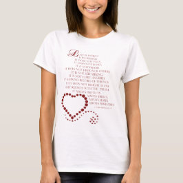 Liebe ist die Liebe des Patienten ist Typ 1 Korint T-Shirt