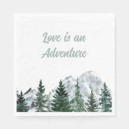 Liebe ist ein Abenteuer Napkins Serviette