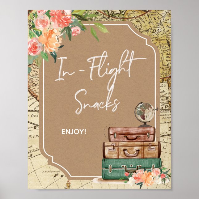 Liebe ist ein Adventure Brautparty Poster (Vorne)