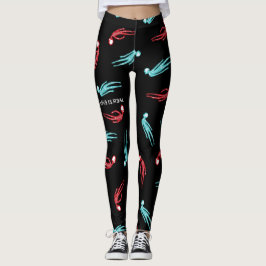 Liebe ist ein echtes Skelett Leggings