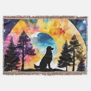 Liebe ist ein Hund, der für dich gewartet wird, Decke