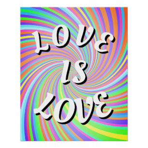 Liebe ist ein Liebe-Poster Poster