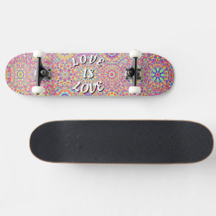 Liebe ist ein Skateboard für Lieben