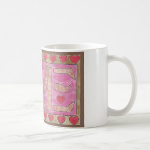 Liebe ist ein Wort mit vier Buchstaben Tasse