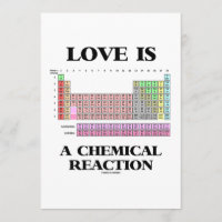 Liebe ist eine chemische Reaktion (periodische