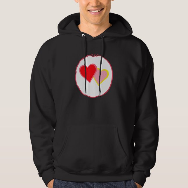 Liebe ist eine große Pflege für die Bärenart Liebe Hoodie (Vorderseite)