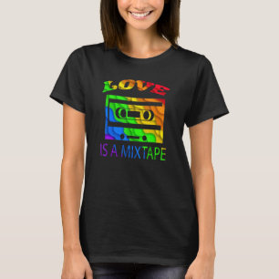 Liebe ist eine Mischbandtoleranz Trans Righttransg T-Shirt