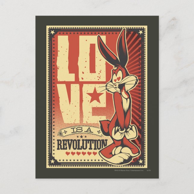 Liebe ist eine Revolution Postkarte (Vorderseite)