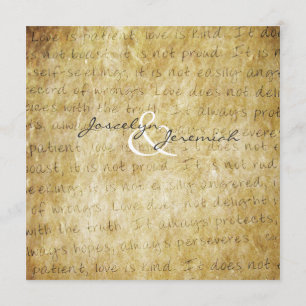 Liebe ist Einladung zum Hochzeitsfeiern