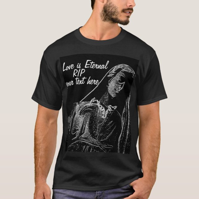 Liebe ist ewiger Erinnerungs-T - Shirt (Vorderseite)