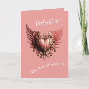 Liebe ist Faith Valentine Karte