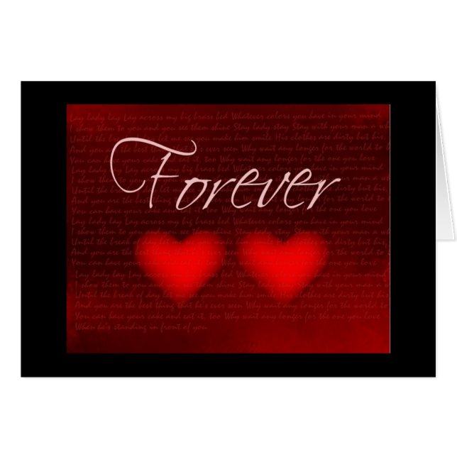 Liebe ist Forever (Vorderseite (Horizontal))