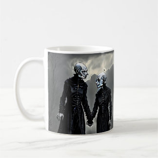 Liebe ist Forever Happy Halloween Kaffee Tasse