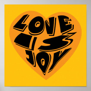 Liebe ist Freude Poster