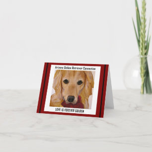 Liebe ist für immer golden karte