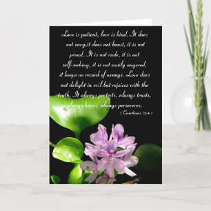 Liebe ist geduldig.... karte