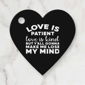 Liebe ist geduldig Liebe ist freundlich Lustige ch Geschenkanhänger