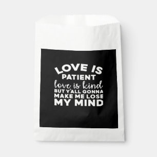 Liebe ist geduldig Liebe ist freundlich Lustige ch Geschenktütchen