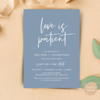 Liebe ist geduldig, Neues Hochzeitdatum ändern
