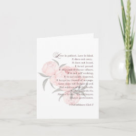 Liebe ist geduldig - Save the Date Einladung