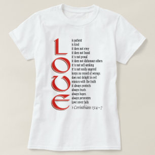 LIEBE IST GEDULDIG T-Shirt