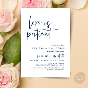 Liebe ist geduldig, verändern Sie unseren Hochzeit Einladung