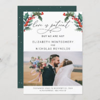 Liebe ist geduldig, wir sind nicht | Hochzeitsankü