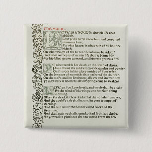 Liebe ist genug, 1897 button