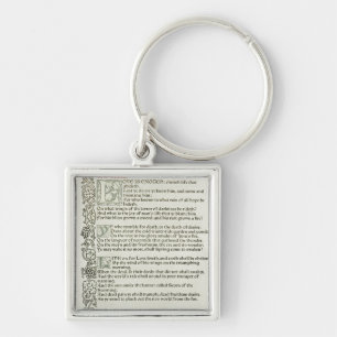 Liebe ist genug, 1897 schlüsselanhänger