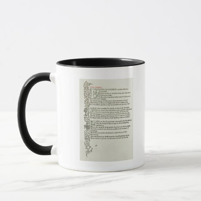 Liebe ist genug, 1897 tasse (Links)