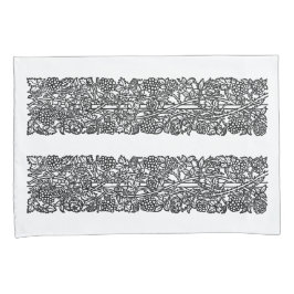 Liebe ist genug Grenze (von William Morris) Kissenbezug