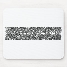 Liebe ist genug Grenze (von William Morris) Mousepad