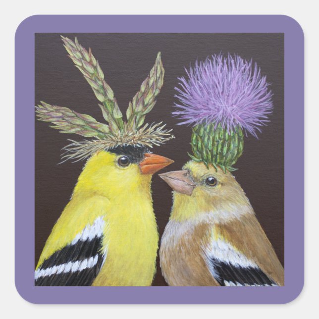 Liebe ist Goldene Aufkleber (Vorderseite)