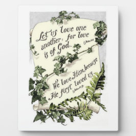 Liebe ist Gott Fotoplatte