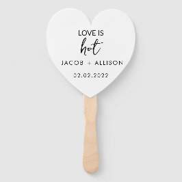 Liebe ist heiß fächer