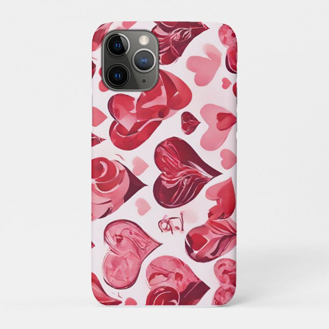 Liebe ist im Air-heart-Design Case-Mate iPhone Hülle (Rückseite)