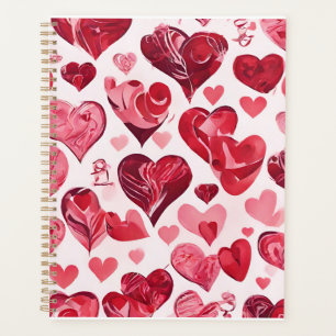 Liebe ist im Air-heart-Design Planer