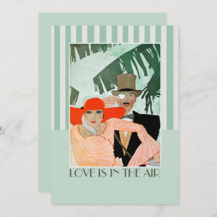Liebe ist im Air Valentine's Day Party Einladung