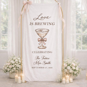 Liebe ist im Anflug Brautparty-Banner, Brautparty Banner