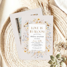 Liebe ist im blühenden Brautparty der modernen Wil