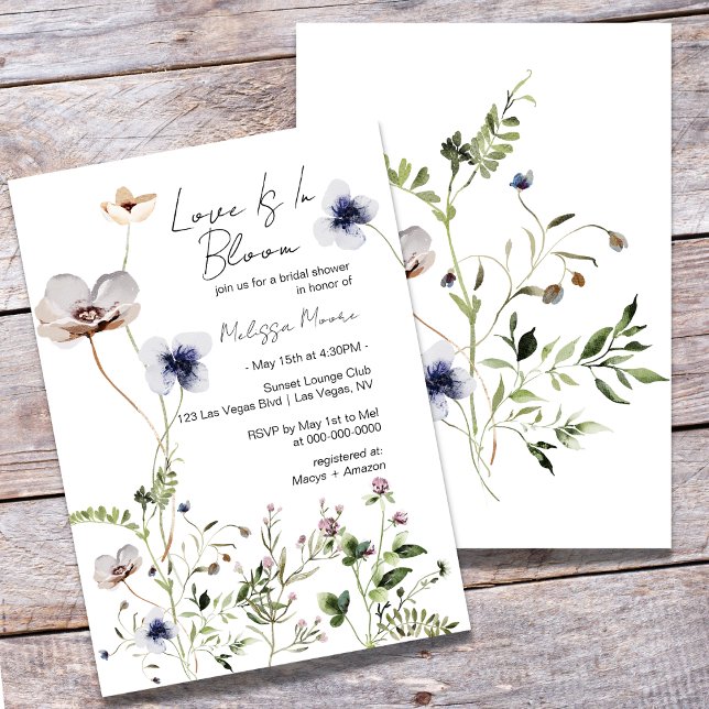 Liebe ist im Blut, Brautdusche Einladung (Von Creator hochgeladen)